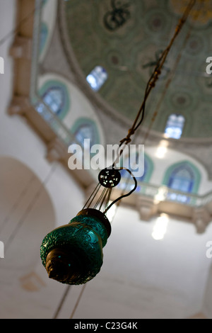 Ornement, intérieur de la mosquée des Omeyyades, la Grande Mosquée de Damas, Syrie Banque D'Images