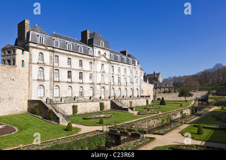 Château de l'Hermine, Vannes, Morbihan, Bretagne, France, Europe Banque D'Images