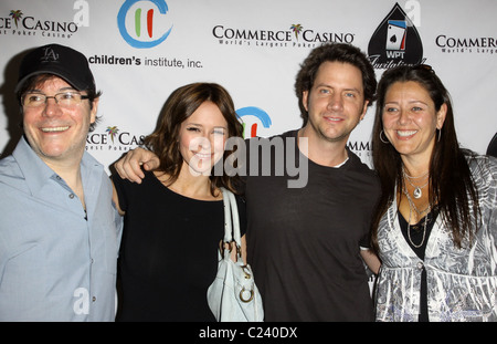 Jamie Gold, Jennifer Love Hewitt, Jamie Kennedy, et le Children's Camryn Manheim Institut accueille 'Poker pour une cause' Banque D'Images