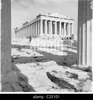 Années 1950, la Grèce. Vue depuis les années 50 du Panthéon, Athènes, Grèce dans cette photographie par J Allan l'argent comptant. Banque D'Images