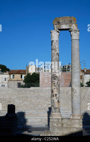 Théâtre Antique, Arles, Provence, France. Banque D'Images