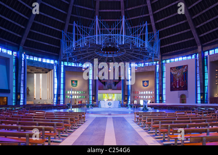 Intérieur de la Cathédrale Métropolitaine, Liverpool Banque D'Images