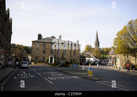 Rutland Arms Hotel de Bakewell - Peak District Banque D'Images