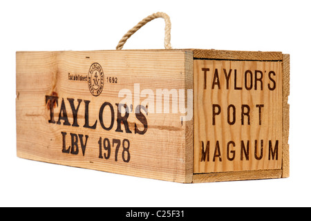 Magnum 1978 de Taylor's LBV (Late Bottled Vintage) Port Banque D'Images