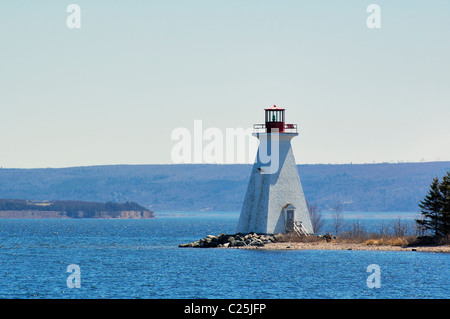 Phare sur Peninsula Banque D'Images