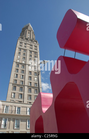 /F/Picardie/Somme/Amiens : La Tour Perret Banque D'Images