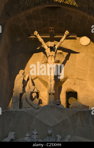 La Sagrada Familia de Barcelone,Espagne,Catalogne, Banque D'Images