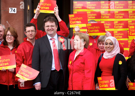 Stephen Curran et Johann Lamont Banque D'Images