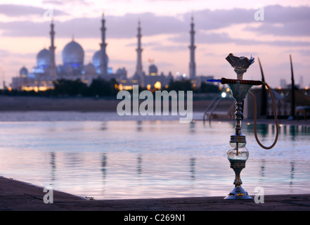 Shangri-La Hotel Qaryat Al Beri, Abu Dhabi, Emirats Arabes Unis. Banque D'Images