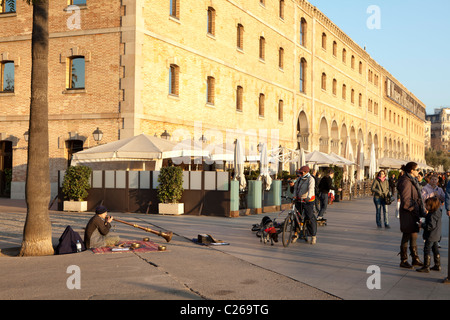 Museu d'Història de Catalunya - Musée de l'Histoire de Catalogne, le port de Barcelone, Barcelone, Espagne Banque D'Images