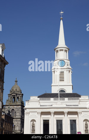 Hutcheson Hall Glasgow, Merchant City sur Ingram Street dans le centre-ville, Écosse, Royaume-Uni Banque D'Images