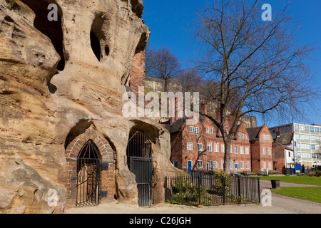 La brewhouse yard museum et musée de l'enfance le centre-ville de Nottingham Nottinghamshire England GB UK EU Europe Banque D'Images