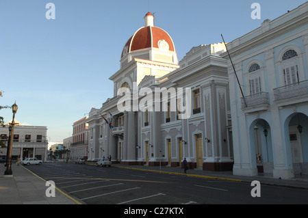 Vues des Cienfeugos et le peuple de Cuba Banque D'Images