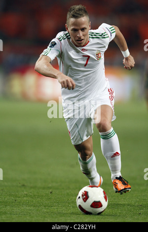 BALAZS DZSUDZSAK HONGRIE Hongrie & FC PSV Eindhoven PSV Eindhoven FC AMSTERDAM ARENA AMSTERDAM Pays-bas 29 Mars 2011 Banque D'Images