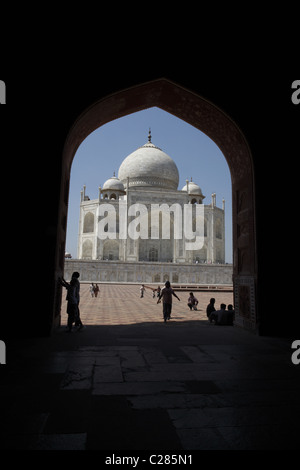 IND, Inde,20110310, Taj Mahal Banque D'Images