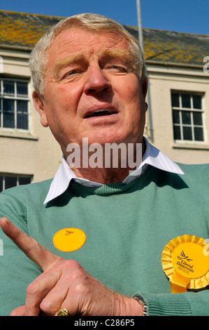 Paddy Ashdown, ancien chef du parti Libdem Banque D'Images