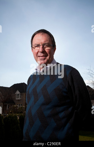 Le révérend David Arnott, modérateur de désigner pour l'Assemblée générale 2011 de l'Église d'Écosse. Banque D'Images