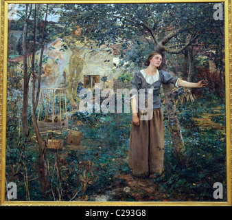 Jeanne d'Arc, 1879, par Jules Bastien-Lepage, Banque D'Images