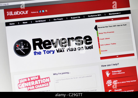 Site du parti du travail Banque D'Images