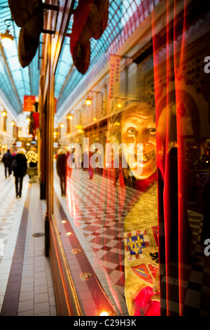 Passage Jouffroy, Musée Grévin, Paris, France Banque D'Images