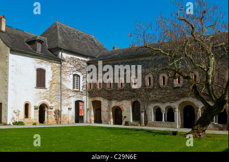 L'Abbaye de l'Escaladieu, Bonnemazon, Hautes Pyrenees, France Banque D'Images