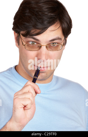 Jeune homme Banque D'Images