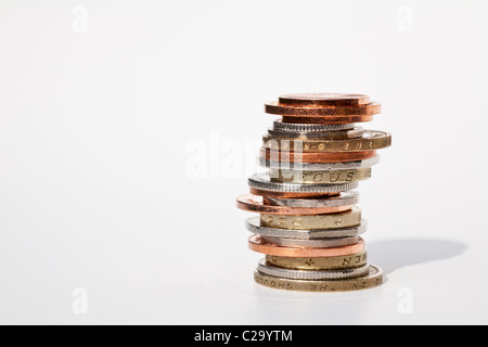 Des pièces de monnaie Banque D'Images