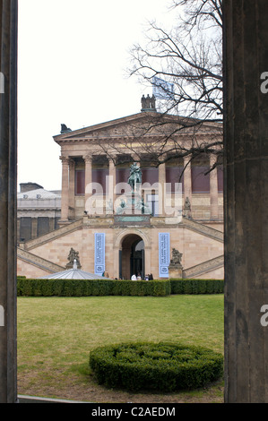 Museumsinsel Berlin, Alte Nationalgalerie, National Gallery Banque D'Images