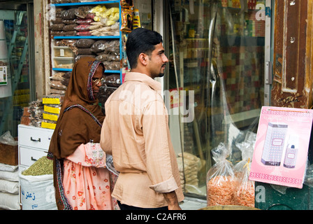 Le centre-ville de la ville de Dubaï, Dubaï, Émirats arabes unis, Moyen Orient Banque D'Images