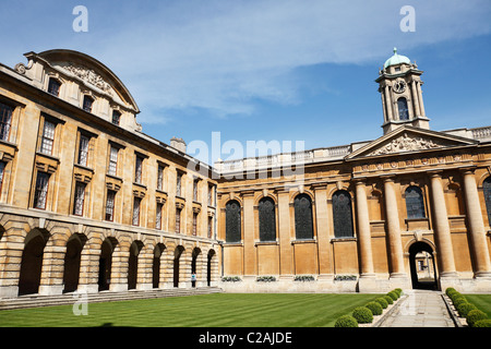 'Queen's College", l'Université d'Oxford, England, UK Banque D'Images