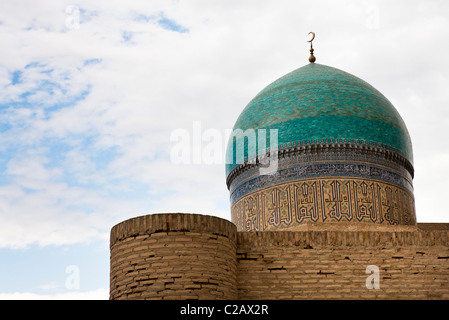 L'Ouzbékistan, Boukhara, Mir-i Arab Madrasah Banque D'Images