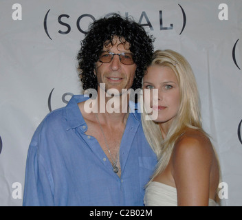 Howard Stern et Beth Ostrosky sociaux Hampton à Ross avec les concerts de James Taylor East Hampton, États-Unis - 11.08.07 Banque D'Images