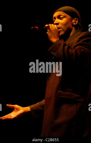 Lemar effectuant au V Festival 2007 à Hylands Park - Jour 2 Chelmsford, Angleterre - 19.08.07 Banque D'Images