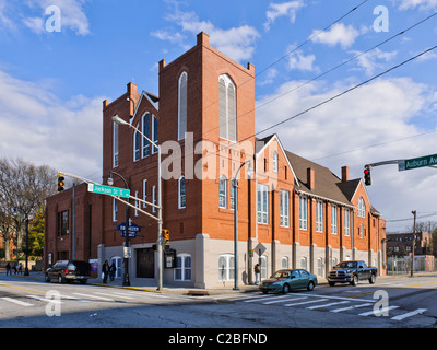 L'église baptiste Ebenezer historique, Atlanta Banque D'Images