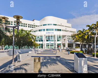 Service de police de South Beach, Miami Banque D'Images