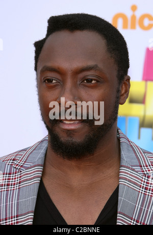 WILL.I.AM NICKELODEON'S 24E ENFANTS ANNUEL CHOICE AWARDS LE CENTRE-VILLE DE LOS ANGELES CALIFORNIA USA 02 avril 2011 Banque D'Images