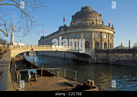 Allemagne, Berlin, Musée Islet, Musée Bode, Musée de Pergame, Spree, Banque D'Images