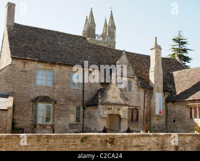 L'École Jenner Wiltshire Cricklade (maintenant ville centre communautaire) Banque D'Images