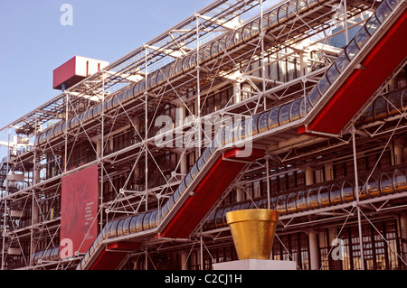 Musée d'art Georges Pompidou Paris, France Banque D'Images