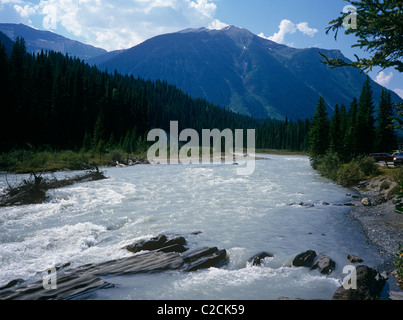 Le lac Kootenay, Colombie-Britannique Canada Banque D'Images