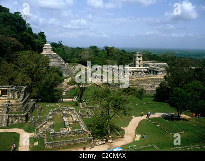 Mexique Chiapas Palenque Banque D'Images