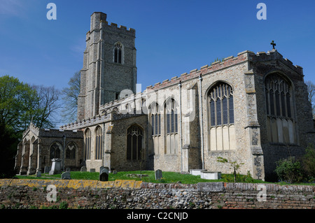 L'église de Saint Grégoire à Sudbury, Suffolk, Angleterre. Banque D'Images