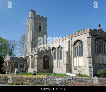 L'église de Saint Grégoire à Sudbury, Suffolk, Angleterre. Banque D'Images