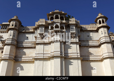 Complexe City Palace, Udaipur, Inde Banque D'Images