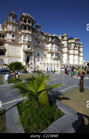 Complexe City Palace, Udaipur, Inde Banque D'Images