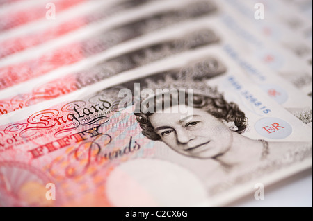 Encore une vie de €50 note Banque D'Images