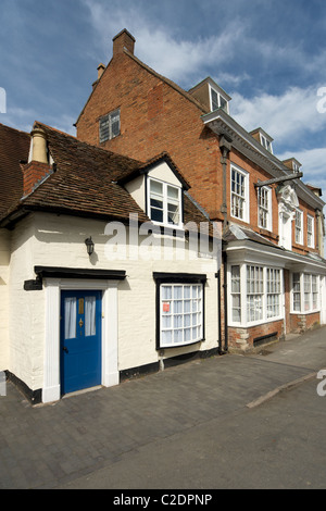 Rue au Beurre, Alcester, Warwickshire, England, UK Banque D'Images