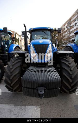 Exposition de machines agricoles. Mollerussa. La Catalogne. LLeida, Espagne. Banque D'Images