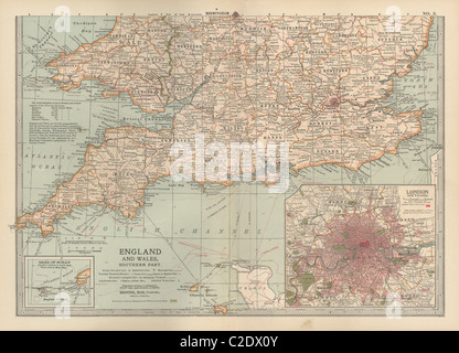 Site de l'Angleterre et au Pays de Galles Banque D'Images