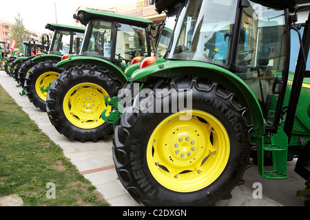 Exposition de machines agricoles. Mollerussa. La Catalogne. LLeida, Espagne. Banque D'Images